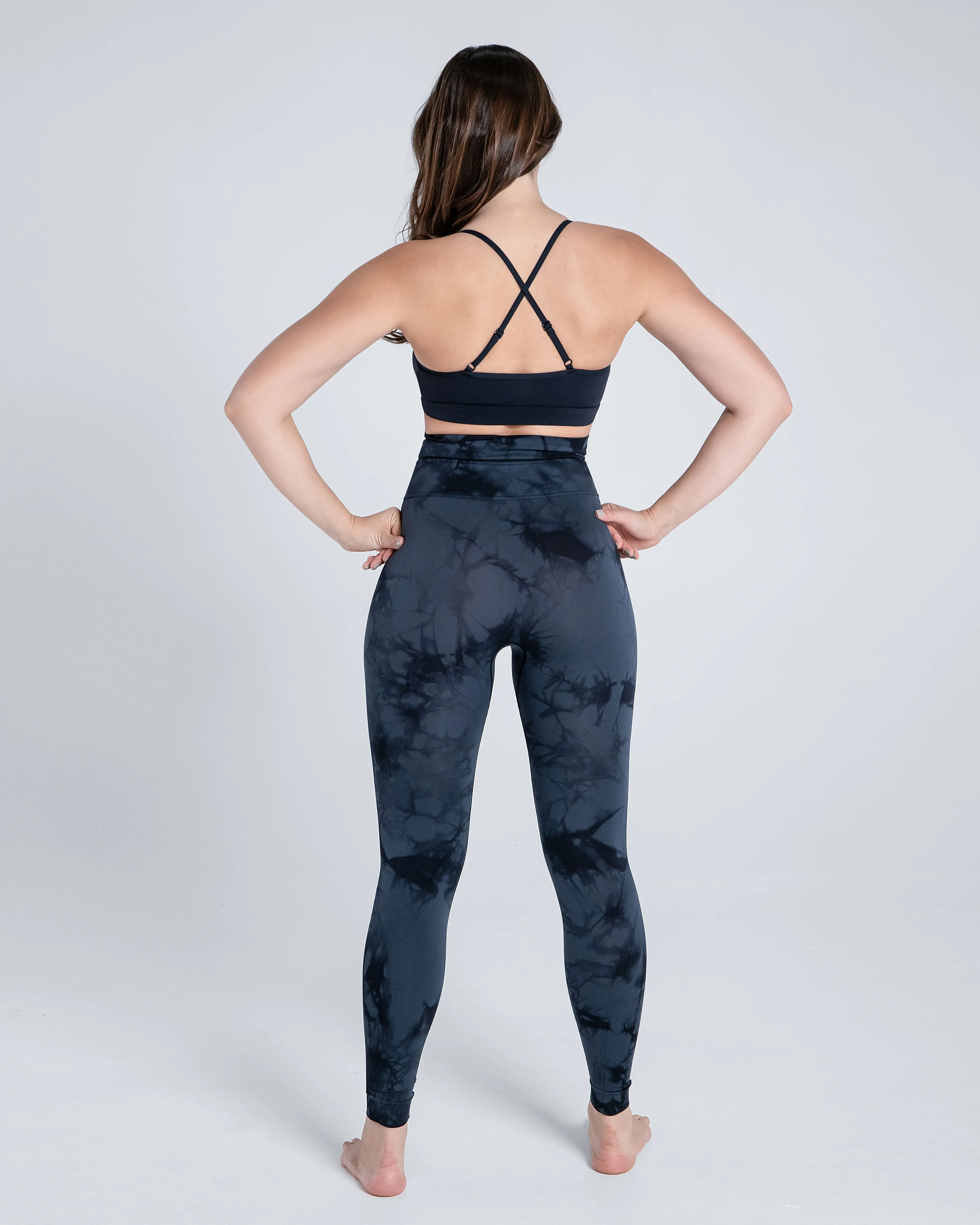 Seamless Tie Dye High Waist Leggings