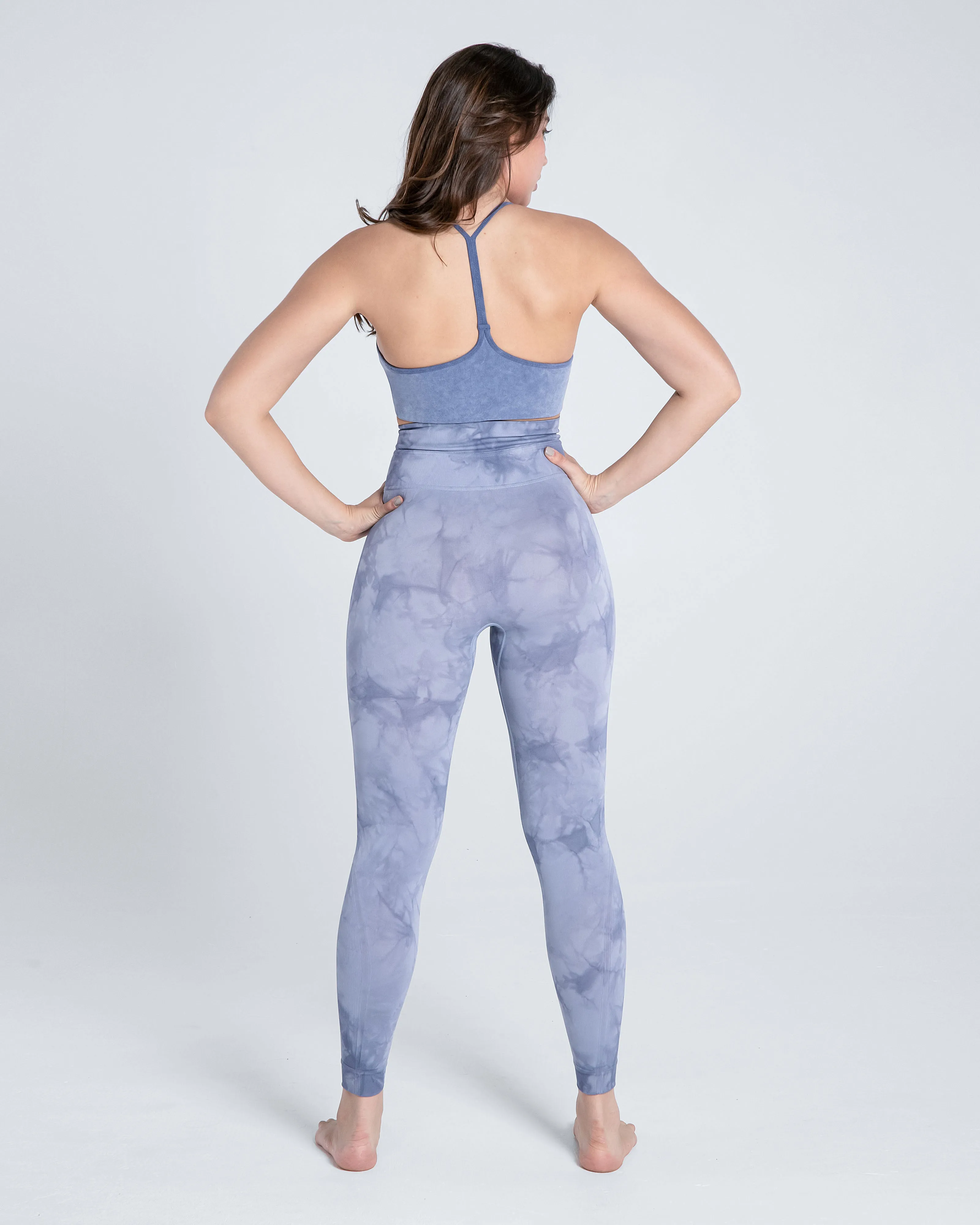 Seamless Tie Dye High Waist Leggings