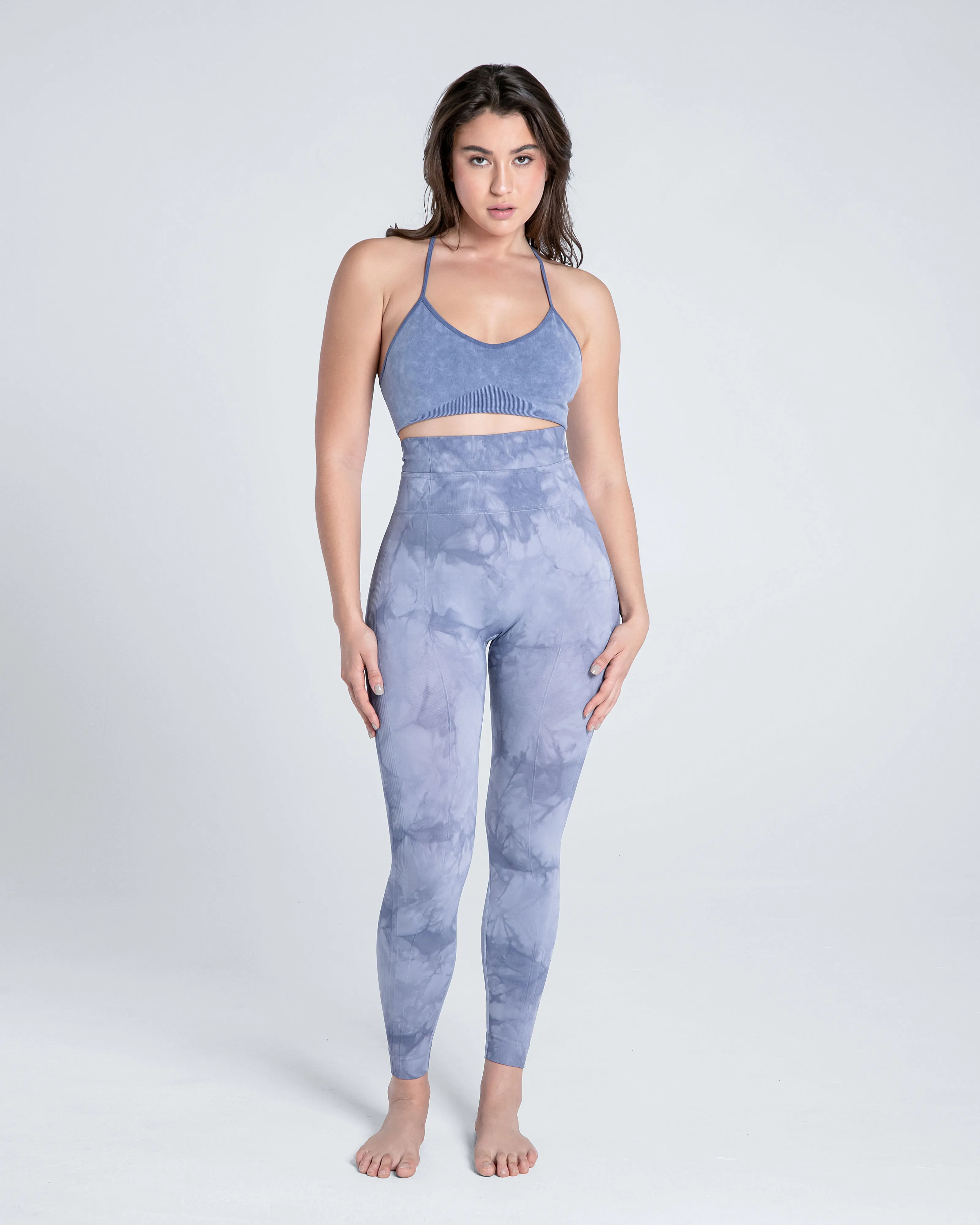 Seamless Tie Dye High Waist Leggings