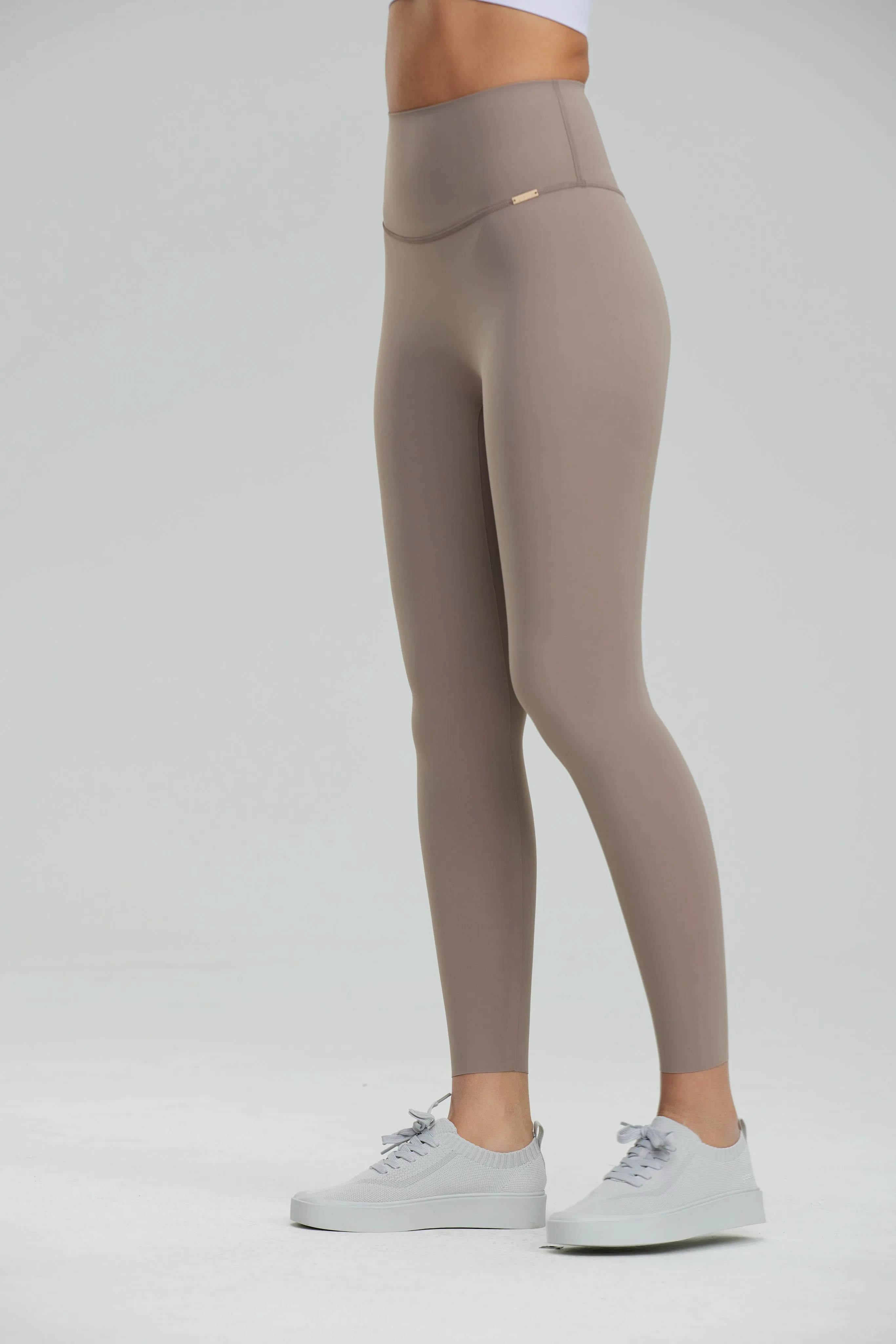 SilkySculpt Seamless Leggings - Oatmeal