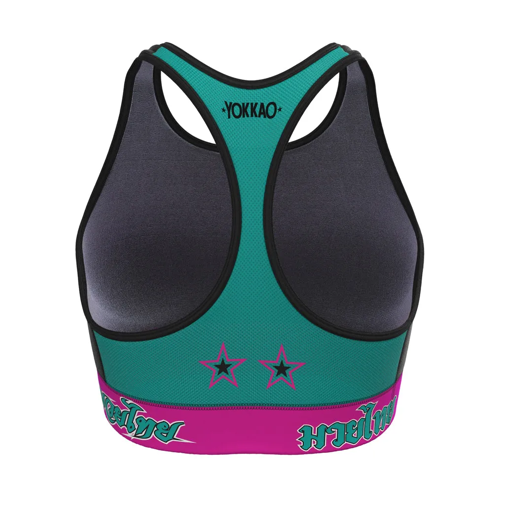 Snake Compression Sports Bra