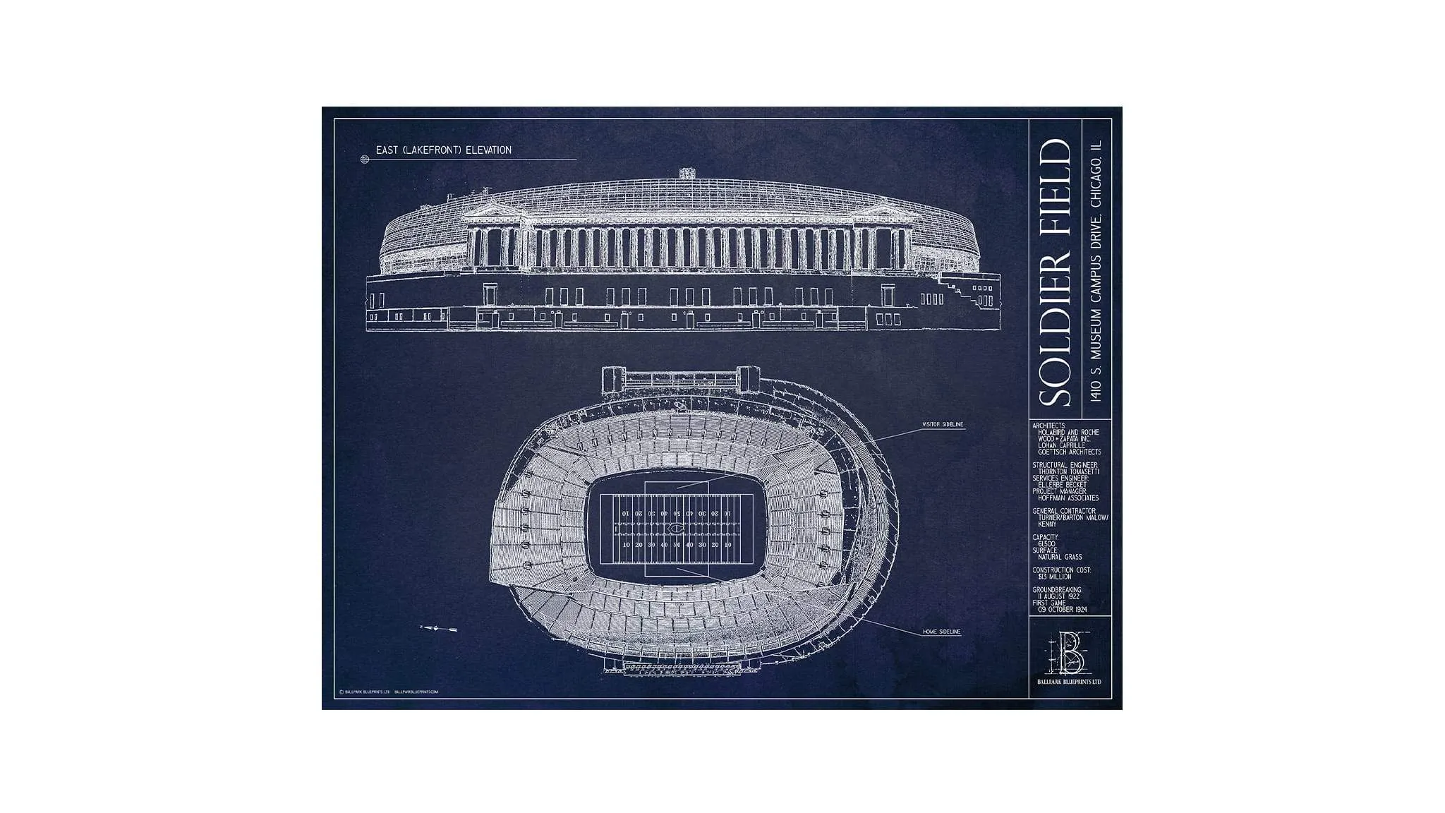 Soldier Field Wall Art