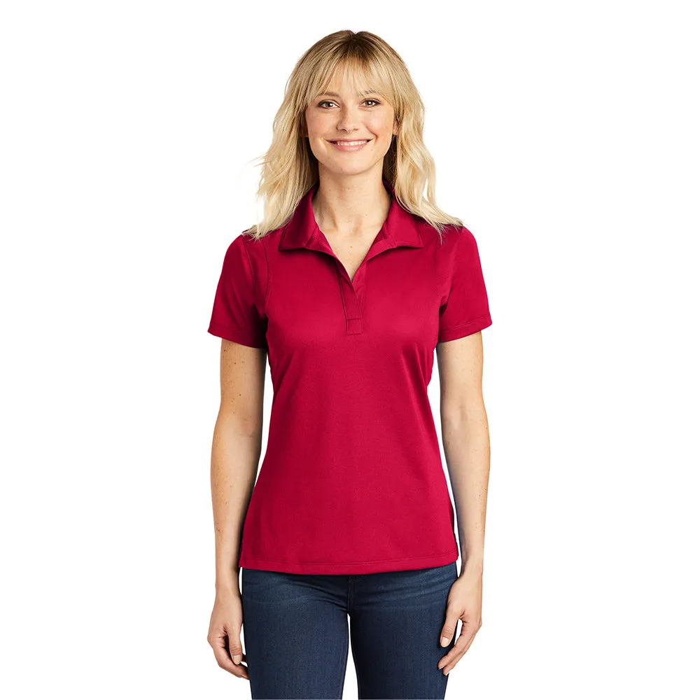 Sport-Tek® Women's Micropique Sport-Wick® Polo - Deep Red