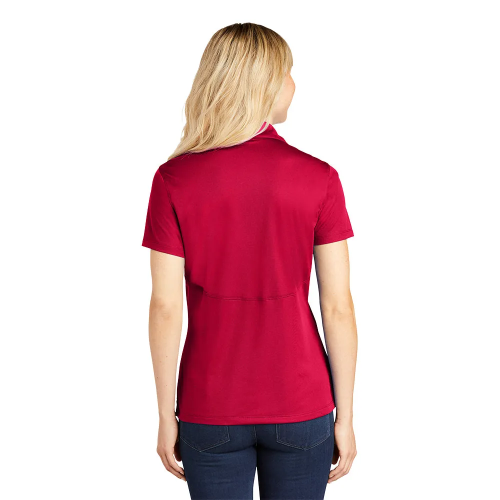 Sport-Tek® Women's Micropique Sport-Wick® Polo - Deep Red