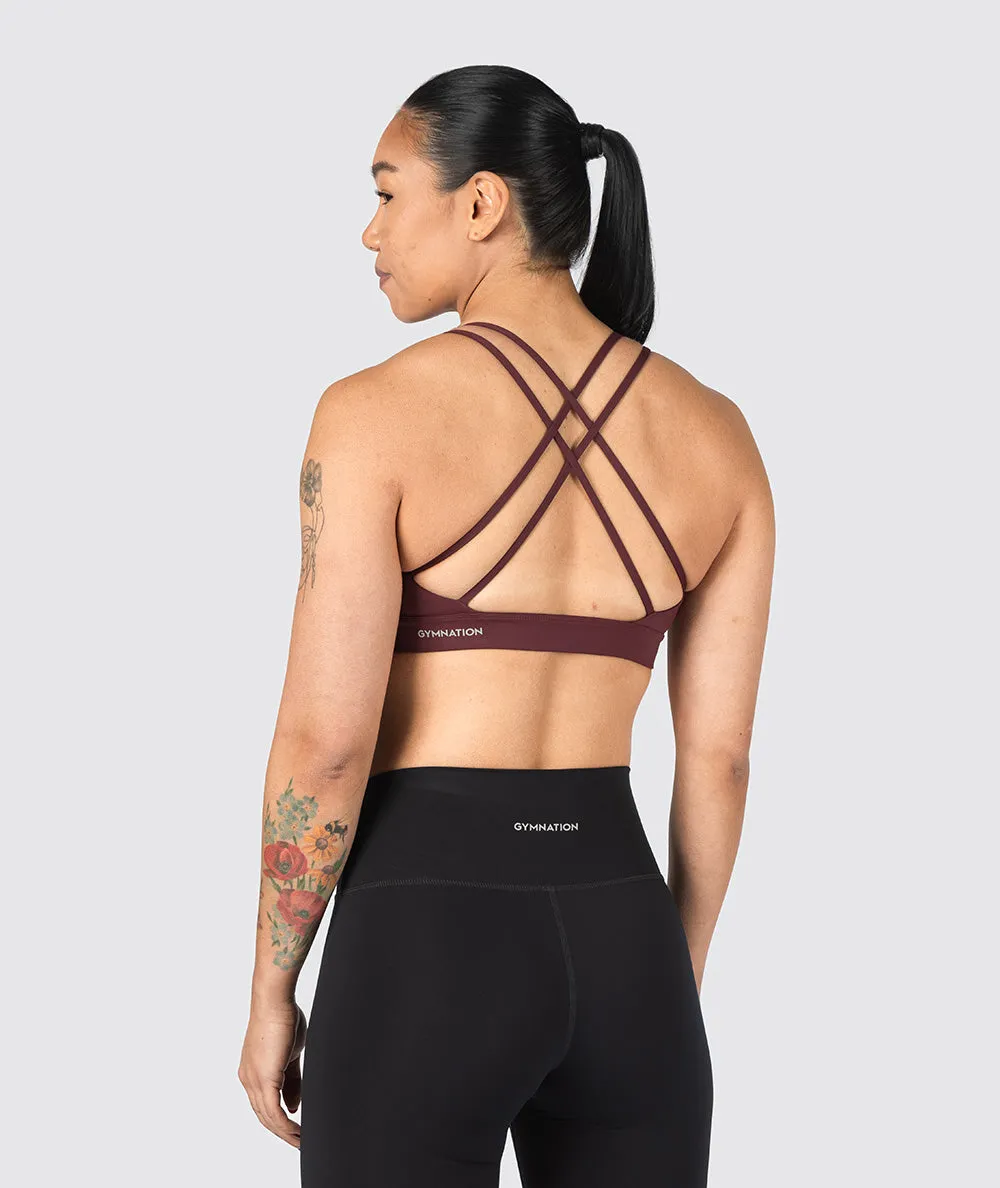 Strappy Performance Sports Bra