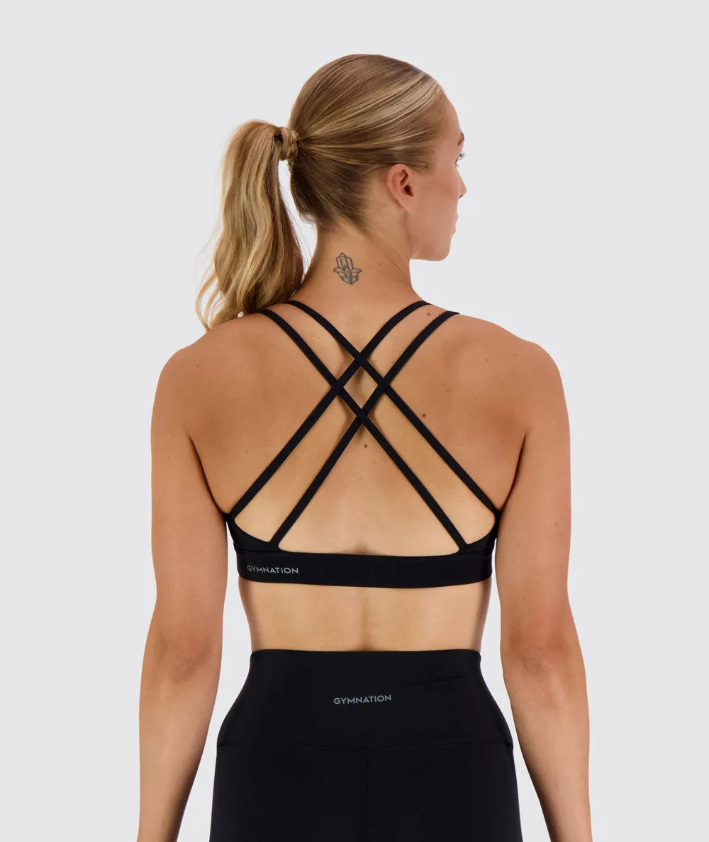 Strappy Performance Sports Bra