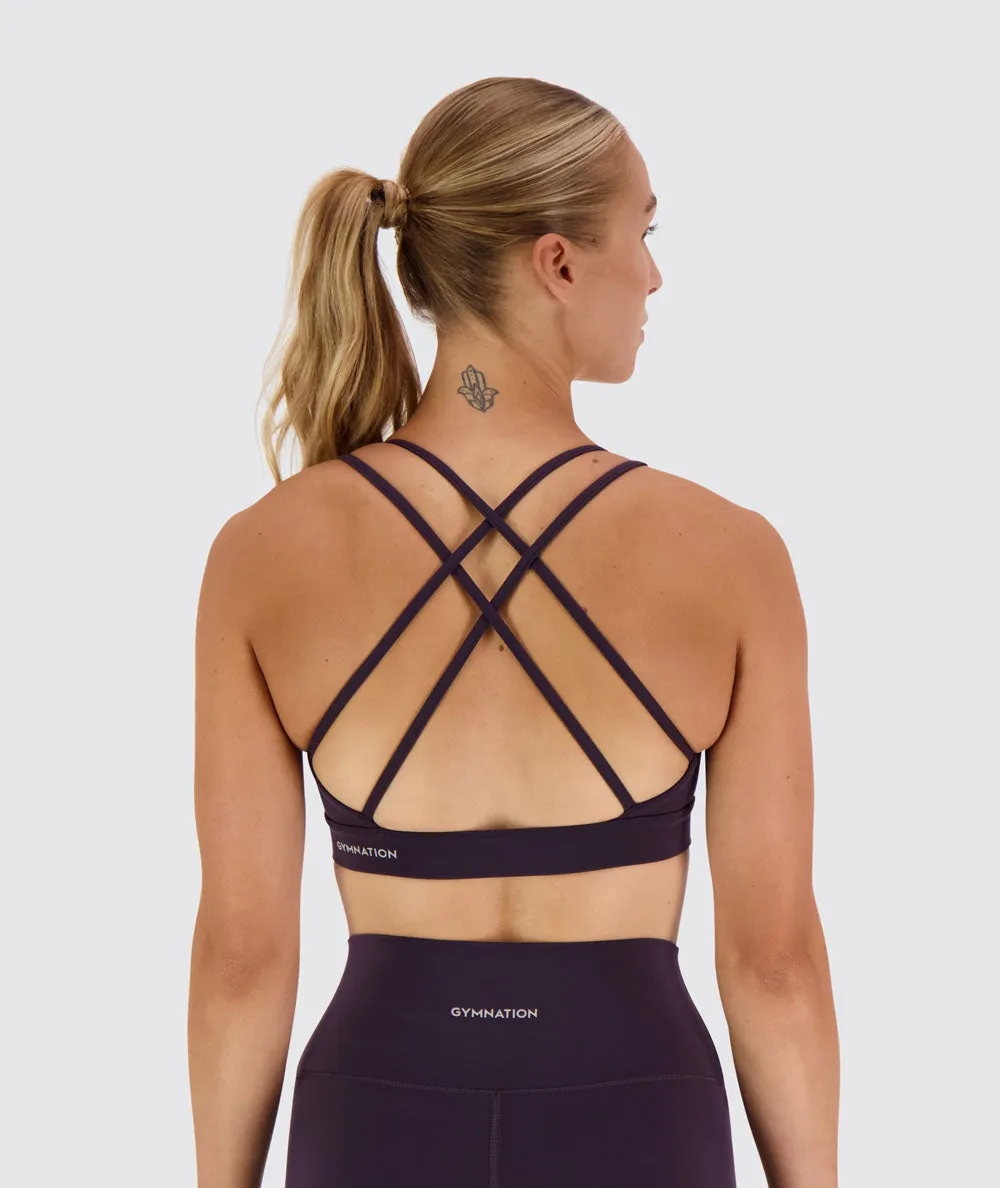 Strappy Performance Sports Bra