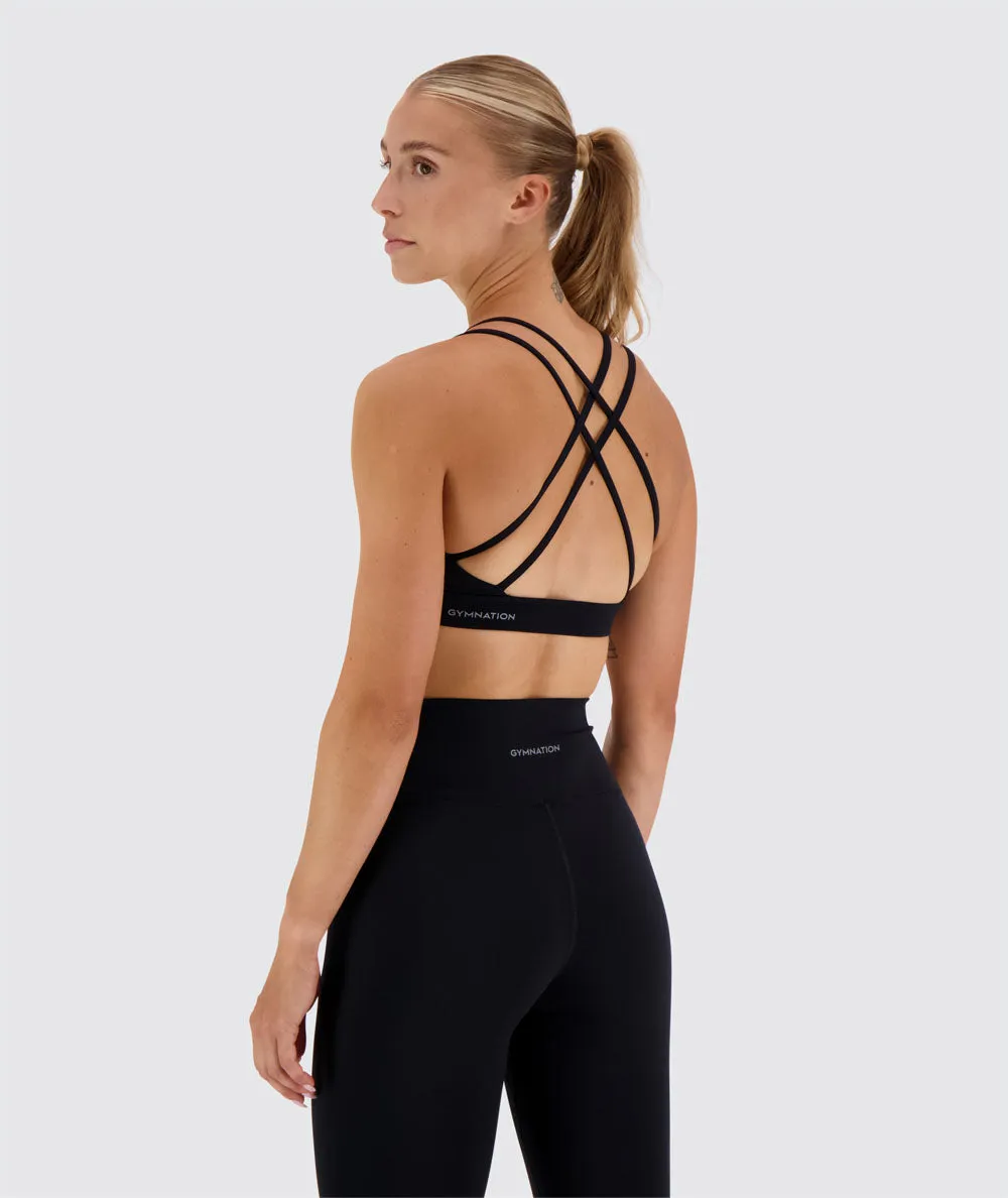 Strappy Performance Sports Bra