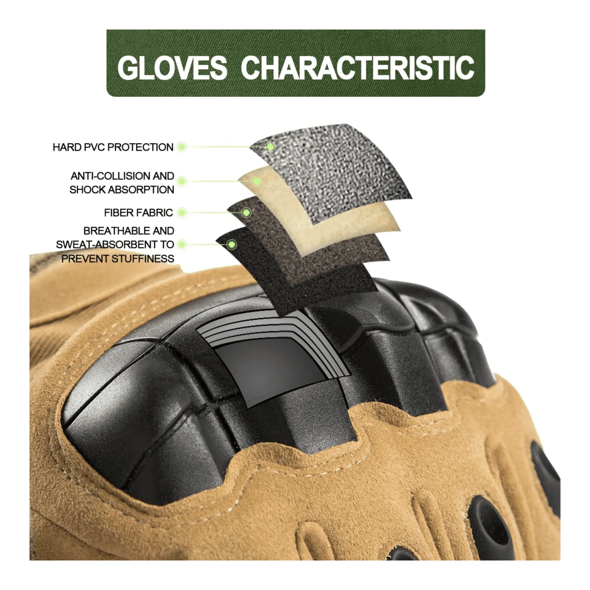 Tactical Military Airsoft Gloves for Outdoor Sports, Paintball, and