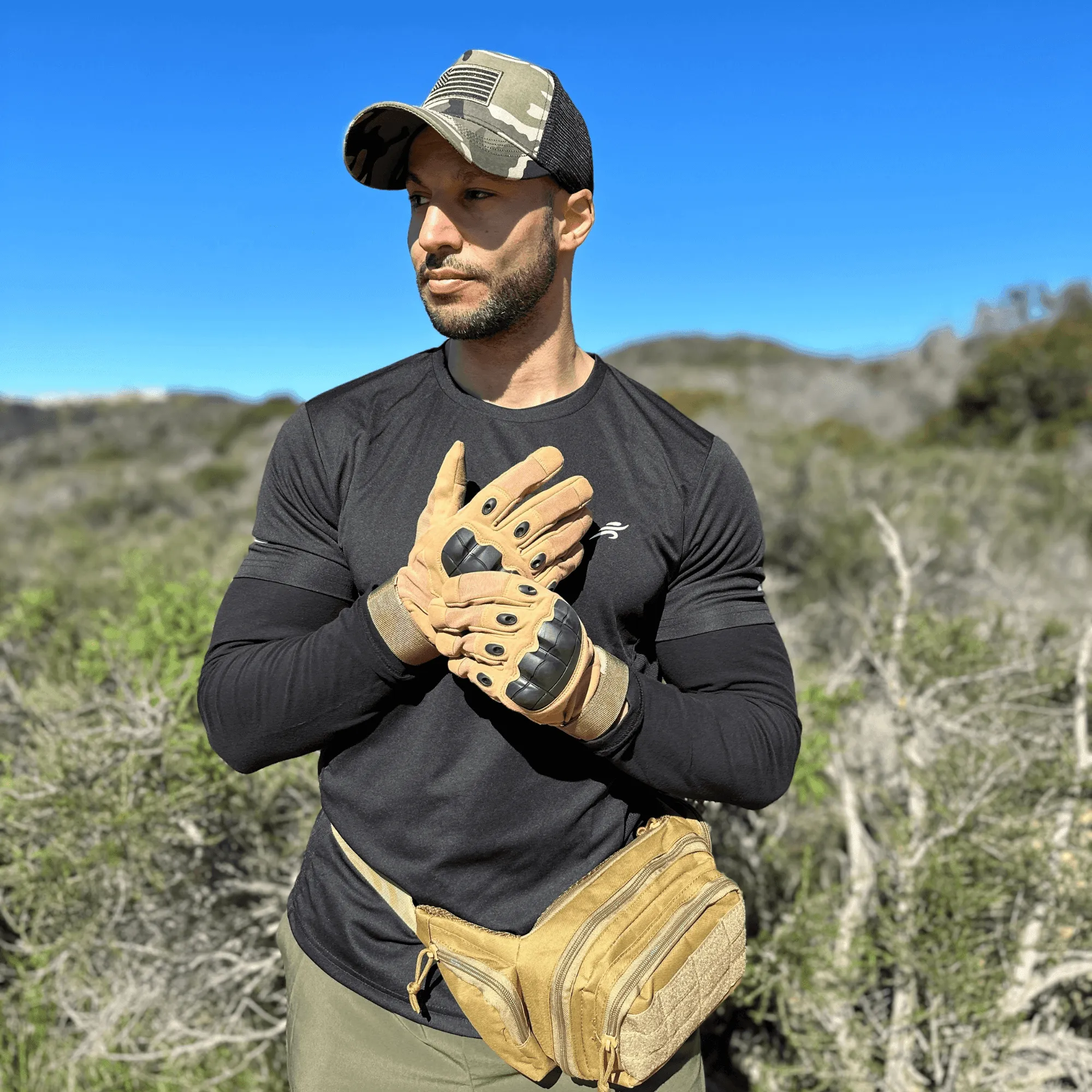 Tactical Military Airsoft Gloves for Outdoor Sports, Paintball, and