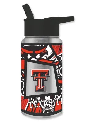 Texas Tech Raider Red Kid's 16 oz Vacuum Insulated Water Bottle