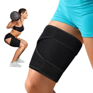 Thigh Support Brace, Non-Slip Compression Wrap