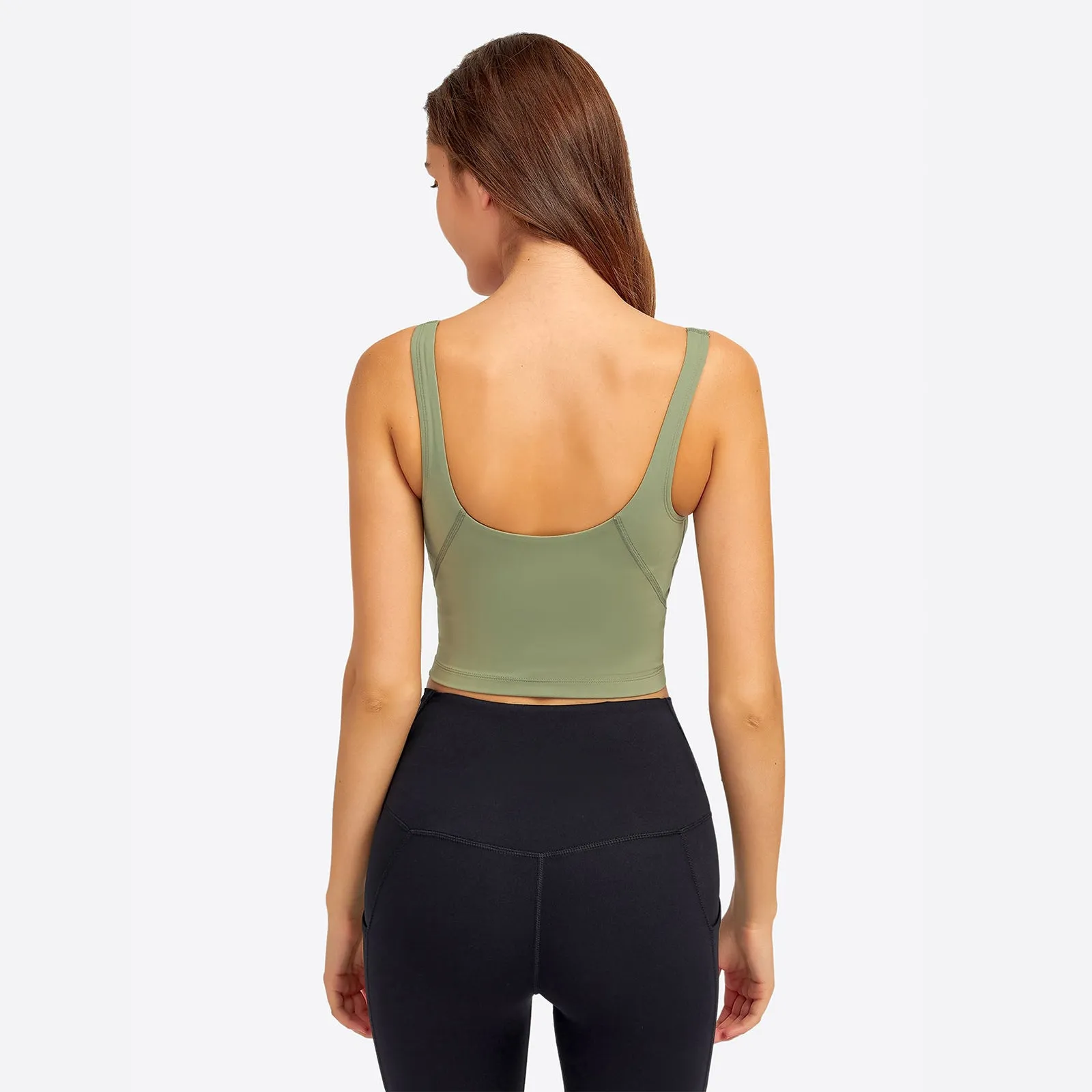 V-Neck Plain Tank Top