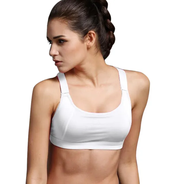 Vertvie Sports Bra Women Fitness Yoga Padded Push Up Breathable Gym Bra Sujetador Brasieres Deportivos Soutien Gorge Sport Top