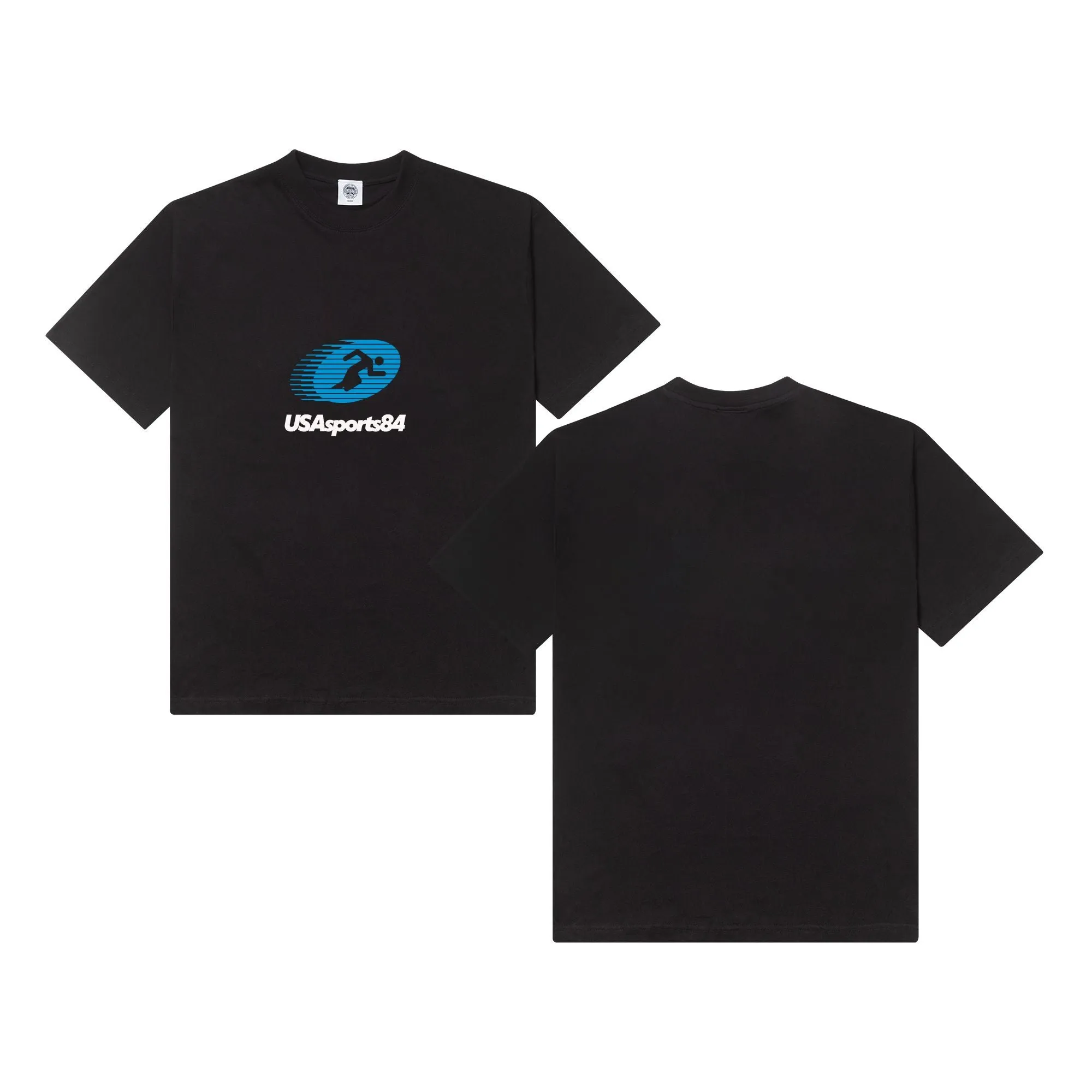 Vice 84 'Sports Runner' Tee - Black