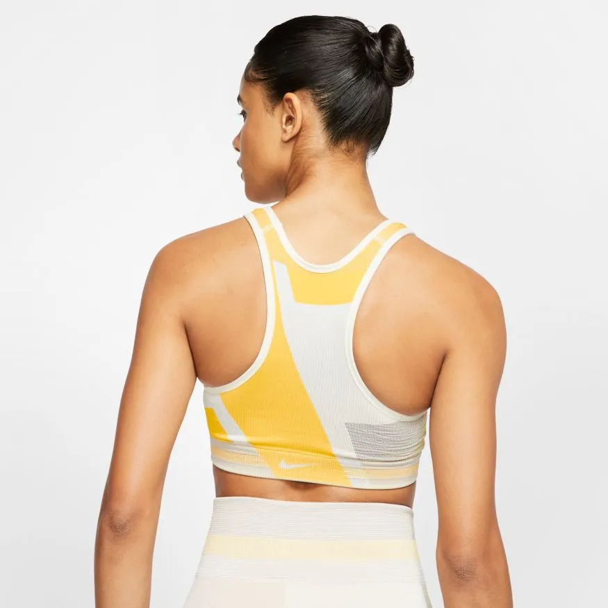 W ICON CLASH SPORTS BRA "LASER ORANGE"