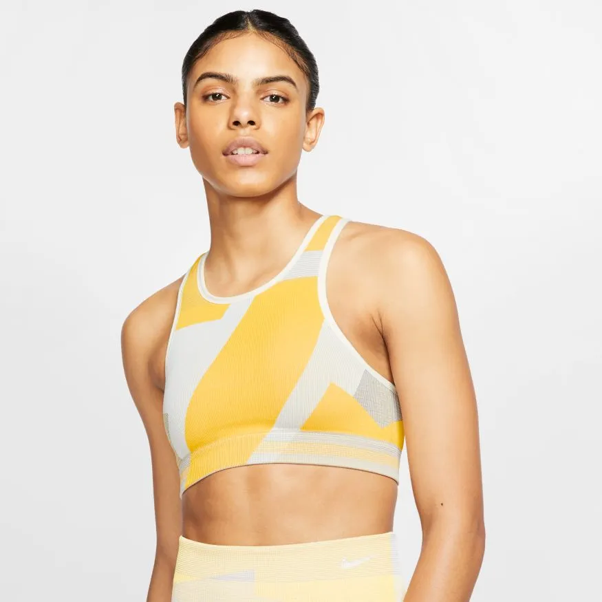 W ICON CLASH SPORTS BRA "LASER ORANGE"