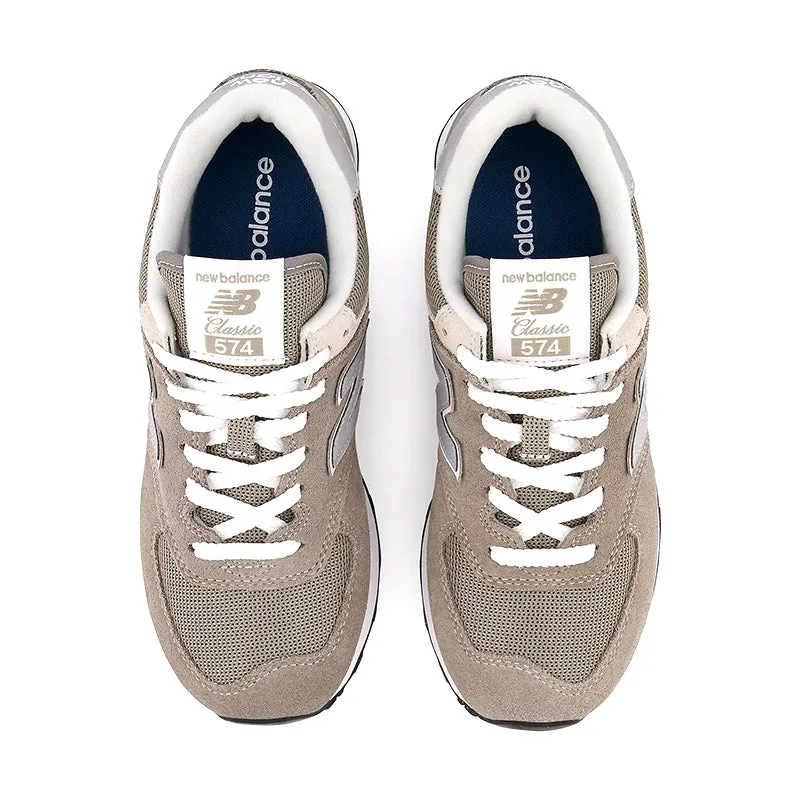 Women's 574 Grey/White