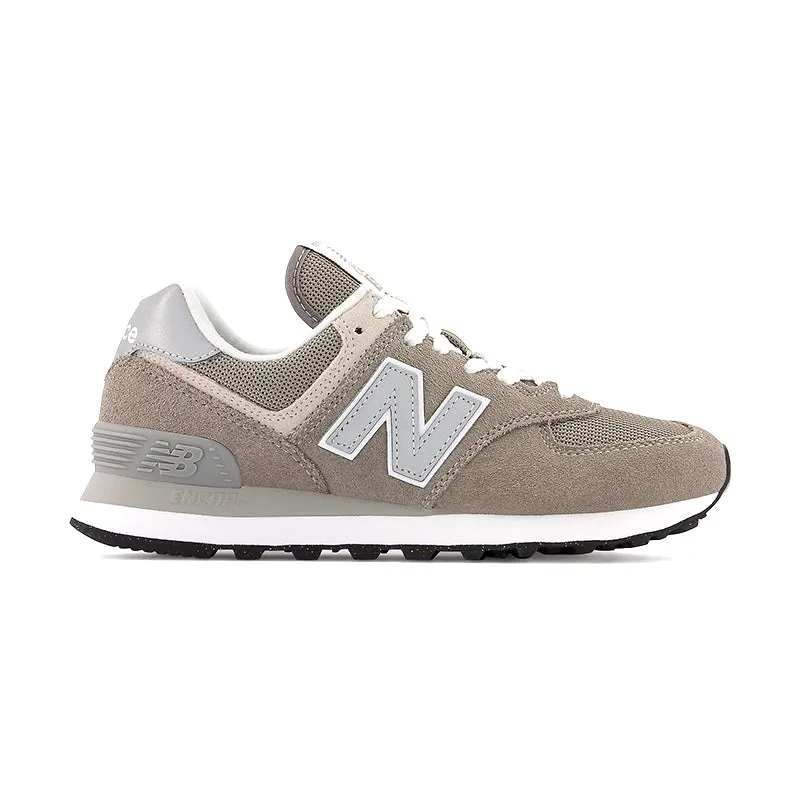 Women's 574 Grey/White