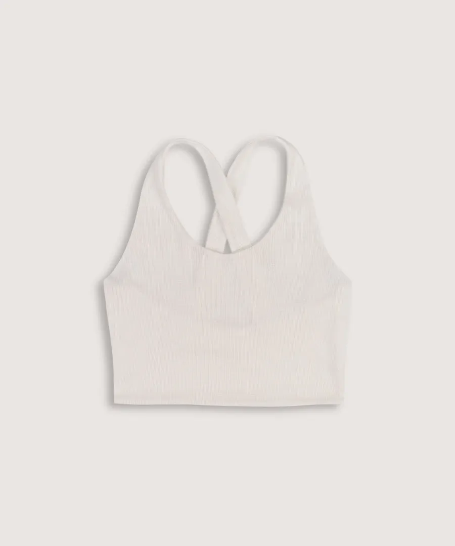 Women's Ribbed Sports Bra