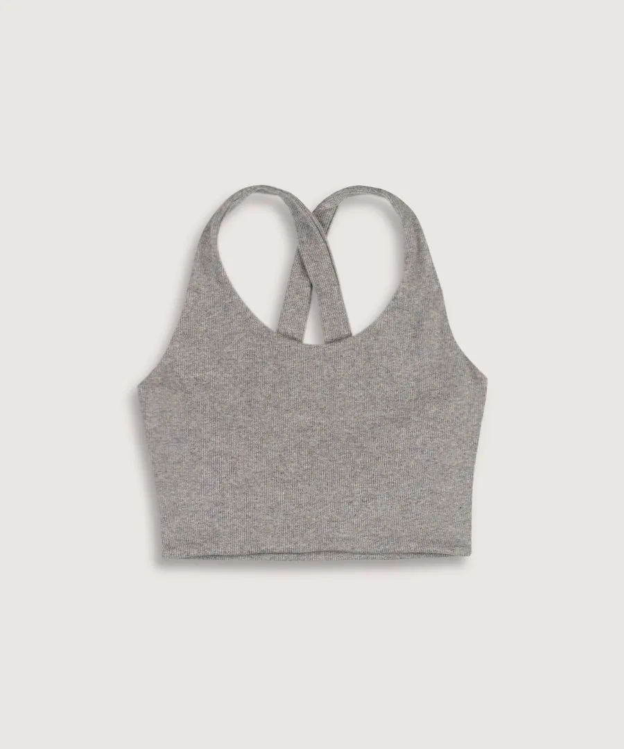 Women's Ribbed Sports Bra