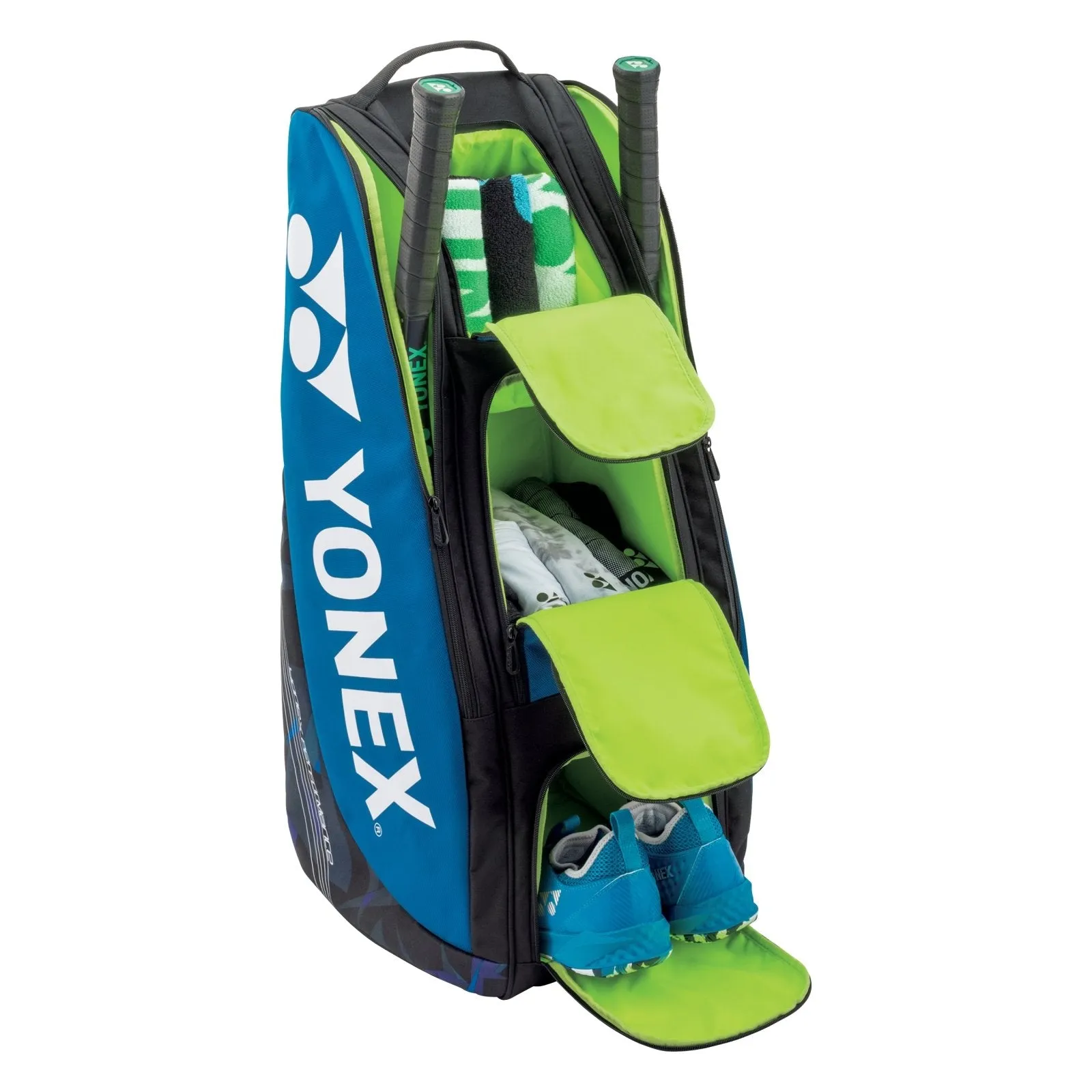 Yonex 92219 Fine Blue Pro Stand Badminton/Tennis Racket Bag