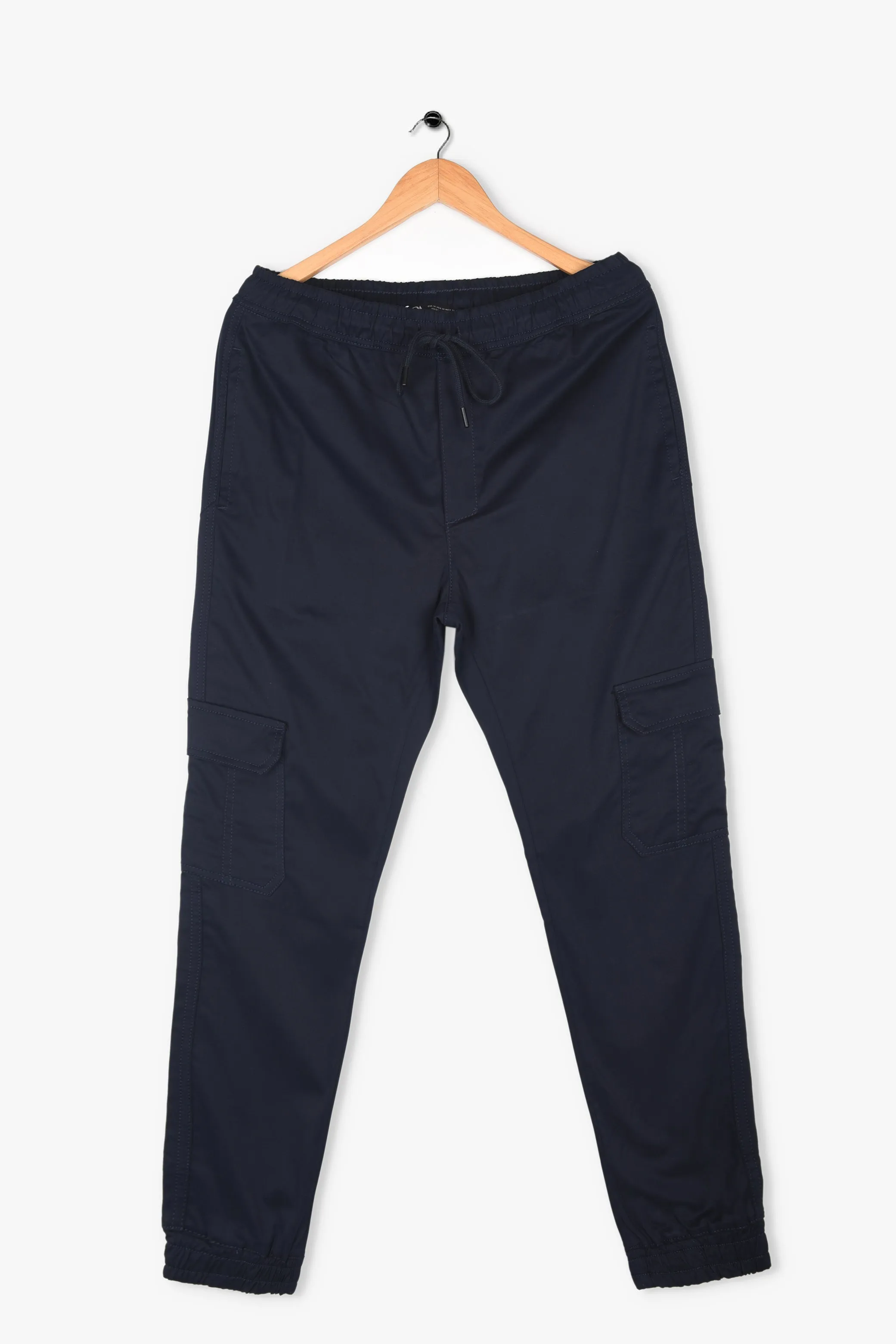 ZARA CARGO JOGGER PANTS (NAVY)