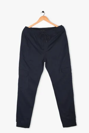 ZARA CARGO JOGGER PANTS (NAVY)